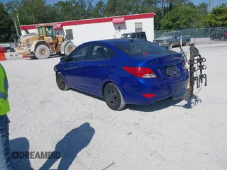 2013 Hyundai Accent GLS with VIN KMHCT4AE2DU499397, listed as a IAAI auction lot 42062751 with 111,217 mi miles and . Bid and sale history available at carsss.com. Image 3.