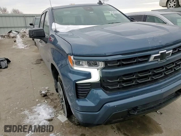 2024 Chevrolet Silverado 1500 RST with VIN 1GCUDEED3RZ143256, listed as a Copart auction lot 45406355 with 12,391 mi miles and Salvage Title. Bid and sale history available at carsss.com. Image 10.
