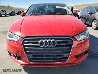 2015 Audi A3 2.0T Premium with VIN WAUBFGFF3F1122931, listed as a Copart auction lot 50592935 with 1,024 mi miles and Salvage Title. Bid and sale history available at carsss.com. Image 5.