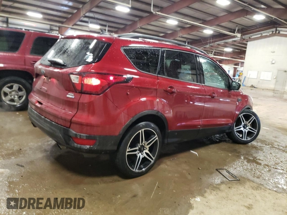 2019 Ford Escape SEL with VIN 1FMCU9HD6KUA96558, listed as a Copart auction lot 44962745 with 59,736 mi miles and Clean Title. Bid and sale history available at carsss.com. Image 3.