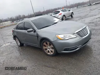 2013 Chrysler 200 LX with VIN 1C3CCBAB2DN670064, listed as a IAAI auction lot 41868994 with Not Provided miles. Bid and sale history available at carsss.com. Image 1.
