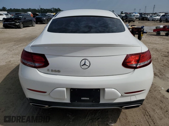 2018 Mercedes-Benz C 300 with VIN WDDWJ4JBXJF670349, listed as a Copart auction lot 45375515 with 98,207 mi miles and Clean Title. Bid and sale history available at carsss.com. Image 6.