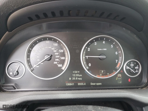 2013 BMW X3 xDrive28i with VIN 5UXWX9C51D0A11095, listed as a Copart auction lot 53869505 with 136,841 mi miles and Clean Title. Bid and sale history available at carsss.com. Image 9.