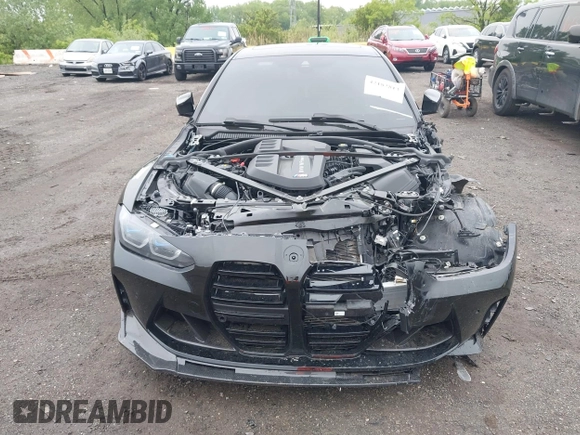 2022 BMW M4 Competition xDrive с VIN WBS43AZ04NCJ24059, выставлен на аукционе IAAI как лот 42182813 с пробегом 27 682 миль миль и . История ставок и продаж доступна на DreamBid. Изображение 6.