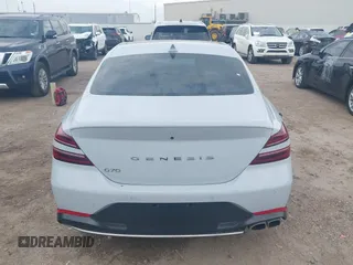 2022 Genesis G70 2.0T with VIN KMTG34TA9NU090218, listed as a IAAI auction lot 42437863 with 18,913 mi miles and . Bid and sale history available at DreamBid. Image 16.