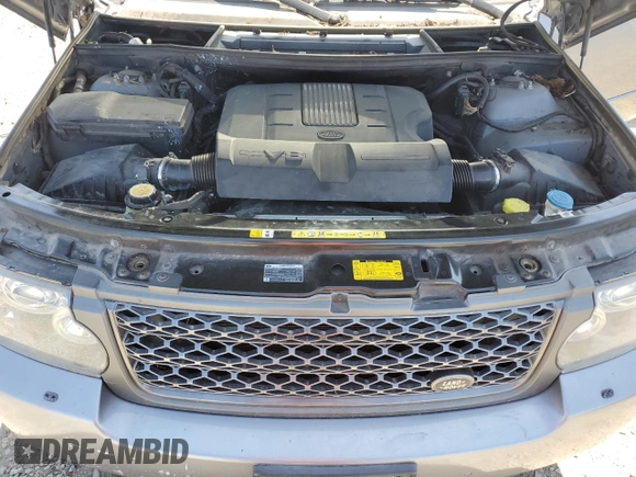 2011 Land Rover Range Rover HSE with VIN SALME1D46BA359719, listed as a Copart auction lot 59049945 with 163,892 mi miles and Salvage title. Bid and sale history available at DreamBid. Image 12.