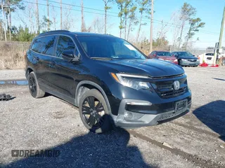 2021 Honda Pilot Special Edition with VIN 5FNYF5H22MB007883, listed as a IAAI auction lot 41417913 with Not Provided miles and . Bid and sale history available at carsss.com. Image 1.