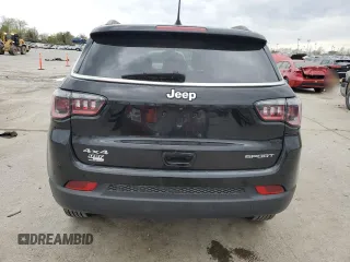 2021 Jeep Compass Sport с VIN 3C4NJDAB4MT504800, выставлен на аукционе Copart как лот 51149015 с пробегом 73 897 миль миль и Списание • Salvage title. История ставок и продаж доступна на DreamBid. Изображение 6.