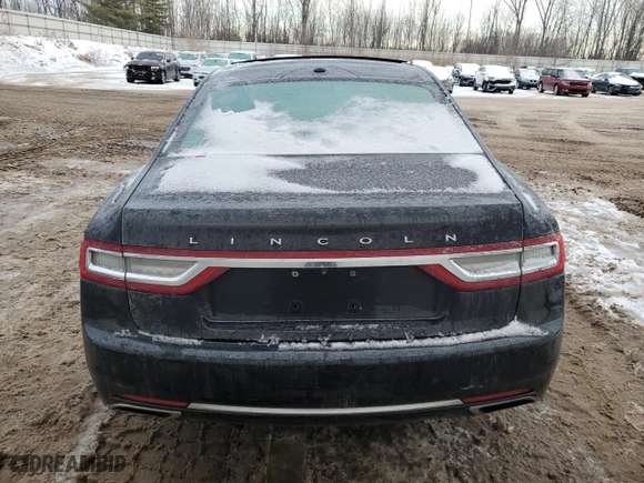 2017 Lincoln Continental Reserve with VIN 1LN6L9NP0H5623821, listed as a Copart auction lot 87847225 with 139,219 mi miles and Salvage Title. Bid and sale history available at carsss.com. Image 6.
