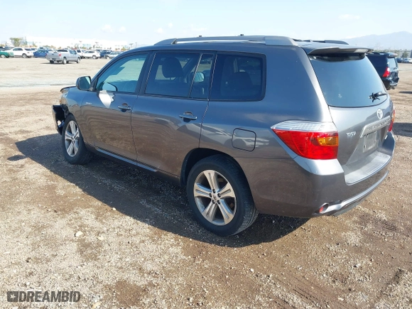 2009 Toyota Highlander Sport with VIN JTEES43A192142513, listed as a IAAI auction lot 41431214 with 107,665 mi miles. Bid and sale history available at carsss.com. Image 3.