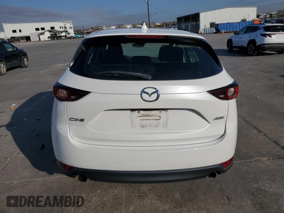 2017 Mazda CX-5 Sport with VIN JM3KFABL6H0198929, listed as a Copart auction lot 85372564 with 52,633 mi miles and Salvage Title. Bid and sale history available at carsss.com. Image 6.