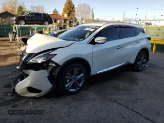 2024 Nissan Murano Platinum z VIN 5N1AZ2DS2RC114297, wystawiony jako Copart lot #53164445 z przebiegiem 8 150 mil mil oraz Szkoda całkowita • Salvage title. Historia ofert i sprzedaży dostępna na DreamBid. Obrazek 1.