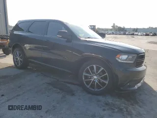 2017 Dodge Durango GT with VIN 1C4RDHDG5HC796594, listed as a Copart auction lot 58473035 with 164,522 mi miles and Salvage title. Bid and sale history available at DreamBid. Image 4.