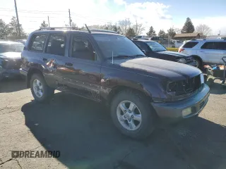 2004 Toyota Land Cruiser with VIN JTEHT05J542054346, listed as a Copart auction lot 43452205 with 254,500 mi miles and Salvage Title. Bid and sale history available at carsss.com. Image 4.