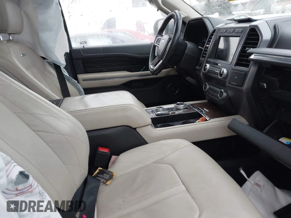 2019 Ford Expedition Platinum with VIN 1FMJU1MT8KEA24308, listed as a IAAI auction lot 41510256 with 143,011 mi miles. Bid and sale history available at carsss.com. Image 5.