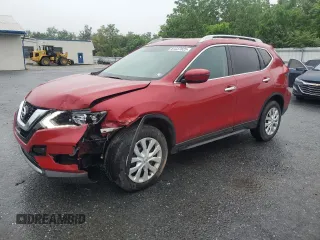 2017 Nissan Rogue SV with VIN 5N1AT2MV4HC822125, listed as a Copart auction lot 61237825 with 100,125 mi miles and Salvage title. Bid and sale history available at DreamBid. Image 1.
