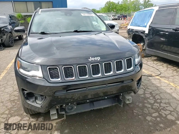 2018 Jeep Compass Limited z VIN 3C4NJDCB0JT101048, wystawiony jako Copart lot #58133885 z przebiegiem 62 177 mil mil oraz Czysty tytuł • Clean title. Historia ofert i sprzedaży dostępna na DreamBid. Obrazek 15.
