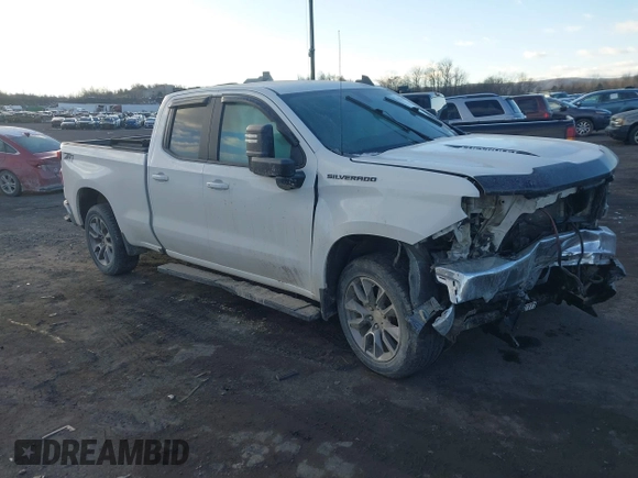 2021 Chevrolet Silverado 1500 LT with VIN 1GCRYDED6MZ130756, listed as a IAAI auction lot 41281397 with 46,753 mi miles and . Bid and sale history available at DreamBid. Image 1.