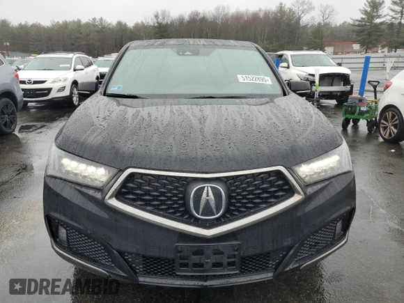 2020 Acura MDX Technology z VIN 5J8YD4H0XLL017671, wystawiony jako Copart lot #51522895 z przebiegiem 39 915 mil mil oraz Szkoda całkowita • Salvage title. Historia ofert i sprzedaży dostępna na DreamBid. Obrazek 5.