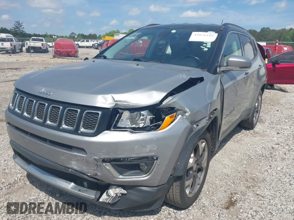 2018 Jeep Compass Limited с VIN 3C4NJDCB7JT210770, выставлен на аукционе IAAI как лот 42076189 с пробегом 159 083 миль миль и . История ставок и продаж доступна на DreamBid. Изображение 6.