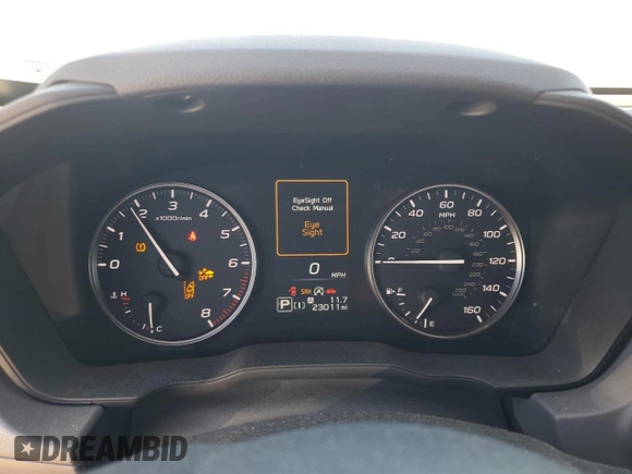 2024 Subaru Crosstrek Premium с VIN JF2GUADC4R8269602, выставлен на аукционе Copart как лот 56392305 с пробегом 23 011 миль миль и Списание • Salvage title. История ставок и продаж доступна на DreamBid. Изображение 9.