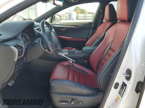 2019 Lexus NX 300 with VIN JTJBARBZ7K2203087, listed as a Copart auction lot 53687095 with 60,454 mi miles and Salvage Title. Bid and sale history available at DreamBid. Image 7.