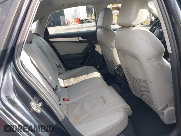 2013 Audi A4 Premium Plus with VIN WAUFFAFL2DN034768, listed as a IAAI auction lot 40727577 with 215,069 mi miles. Bid and sale history available at carsss.com. Image 8.