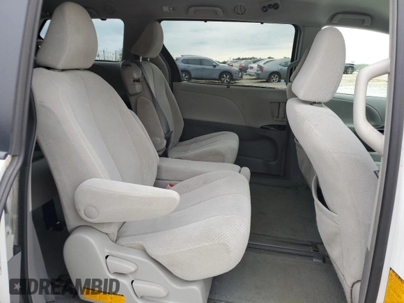 2012 Toyota Sienna LE AAS with VIN 5TDKK3DC8CS265274, listed as a Copart auction lot 54058245 with 175,063 mi miles and Salvage title. Bid and sale history available at DreamBid. Image 11.