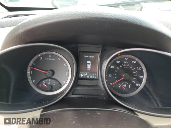 2014 Hyundai Santa Fe z VIN 5XYZU3LBXEG162407, wystawiony jako Copart lot #57793885 z przebiegiem 138 553 mil mil oraz Nie do naprawy • Non repairable. Historia ofert i sprzedaży dostępna na DreamBid. Obrazek 9.