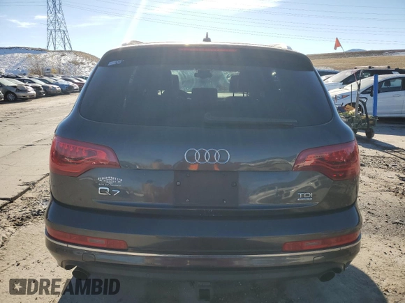 2011 Audi Q7 3.0L TDI Premium Plus with VIN WA1LMAFE5BD000933, listed as a Copart auction lot 80143464 with 157,042 mi miles and Salvage Title. Bid and sale history available at carsss.com. Image 6.
