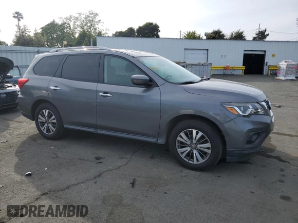 2017 Nissan Pathfinder Platinum with VIN 5N1DR2MMXHC604953, listed as a Copart auction lot 55283425 with 115,455 mi miles and Clean title. Bid and sale history available at DreamBid. Image 4.