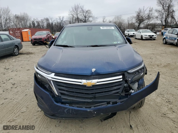 2022 Chevrolet Equinox LT with VIN 3GNAXUEV8NL174976, listed as a Copart auction lot 49132335 with 62,067 mi miles and Salvage Title. Bid and sale history available at carsss.com. Image 5.