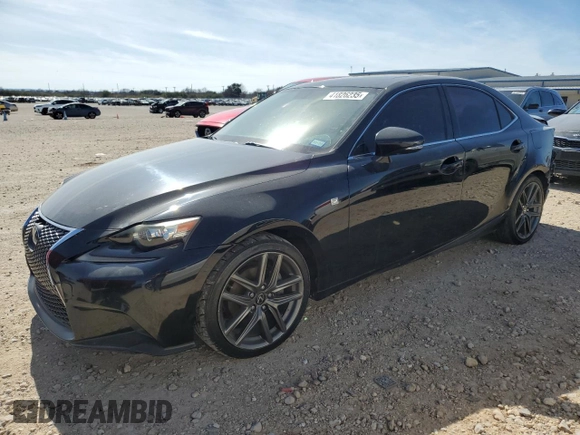 2014 Lexus IS 250 with VIN JTHBF1D24E5036114, listed as a Copart auction lot 41826235 with 153,512 mi miles and Salvage title. Bid and sale history available at DreamBid. Image 1.