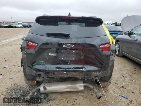 2021 Chevrolet Blazer LT with VIN 3GNKBCRS2MS537032, listed as a Copart auction lot 44575905 with 73,873 mi miles and Salvage title. Bid and sale history available at DreamBid. Image 6.
