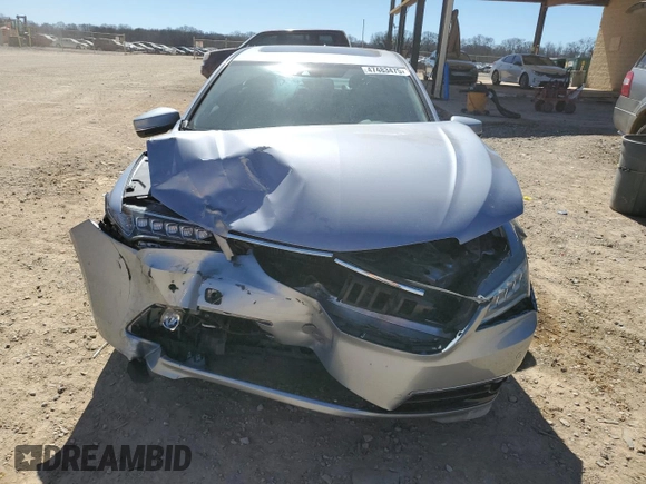 2015 Acura TLX V6 Advance with VIN 19UUB3F74FA007118, listed as a Copart auction lot 47483475 with Not Provided miles and Salvage Title. Bid and sale history available at carsss.com. Image 5.