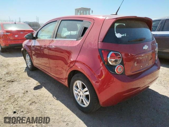 2013 Chevrolet Sonic LT with VIN 1G1JC6SB3D4245086, listed as a Copart auction lot 43822255 with 93,689 mi miles and Clean Title. Bid and sale history available at carsss.com. Image 2.