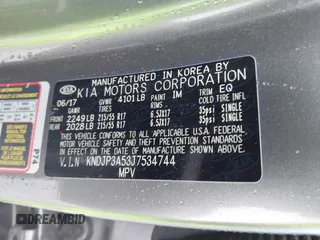 2018 Kia Soul + with VIN KNDJP3A53J7534744, listed as a IAAI auction lot 41889274 with 75,083 mi miles. Bid and sale history available at carsss.com. Image 9.