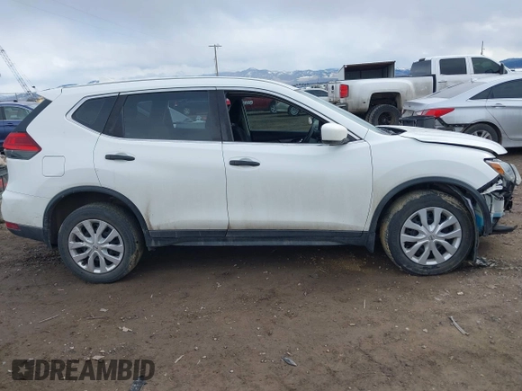 2017 Nissan Rogue SV with VIN KNMAT2MV7HP547928, listed as a IAAI auction lot 41765757 with 125,072 mi miles and . Bid and sale history available at carsss.com. Image 13.
