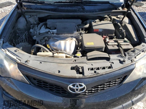 2012 Toyota Camry L with VIN 4T1BF1FK3CU103847, listed as a Copart auction lot 46457695 with 228,448 mi miles and Salvage Title. Bid and sale history available at DreamBid. Image 11.