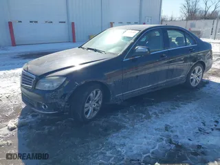 2008 Mercedes-Benz C-Class 3.0L Sport with VIN WDDGF54X38F132654, listed as a IAAI auction lot 41636322 with 184,131 mi miles. Bid and sale history available at carsss.com. Image 17.
