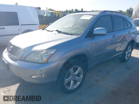 2005 Lexus RX 330 with VIN JTJHA31U450080748, listed as a IAAI auction lot 42095171 with 215,937 mi miles. Bid and sale history available at carsss.com. Image 2.