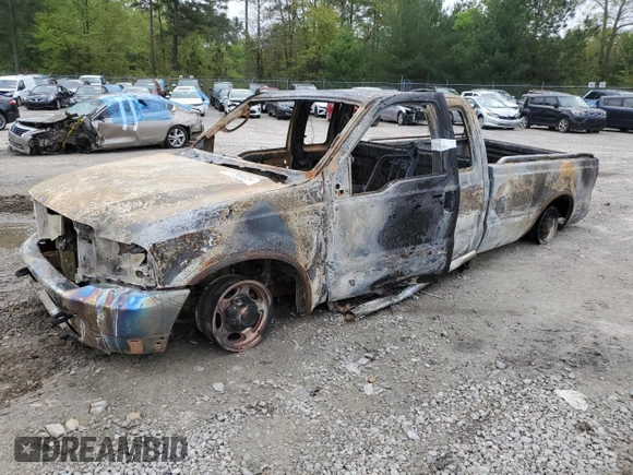 2004 Ford F-250 XL with VIN 1FTNX20L14EB87121, listed as a Copart auction lot 51790405 with Not provided miles and Salvage title. Bid and sale history available at DreamBid. Image 1.
