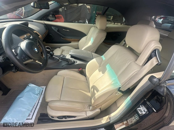 2004 BMW 6 Series 645Ci with VIN WBAEK734X4B260677, listed as a Copart auction lot 50924995 with 42,209 mi miles and Clean Title. Bid and sale history available at carsss.com. Image 5.