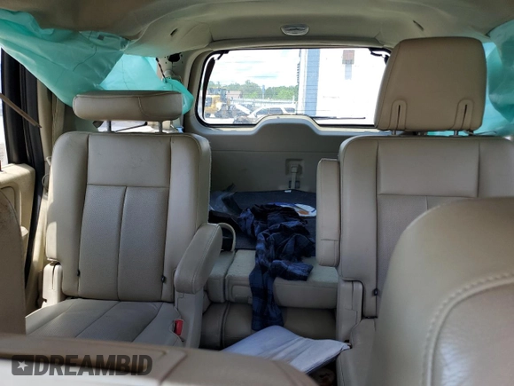 2017 Ford Expedition Limited с VIN 1FMJU1KT6HEA32175, выставлен на аукционе Copart как лот 56125555 с пробегом Не указан миль и Списание • Salvage title. История ставок и продаж доступна на DreamBid. Изображение 10.