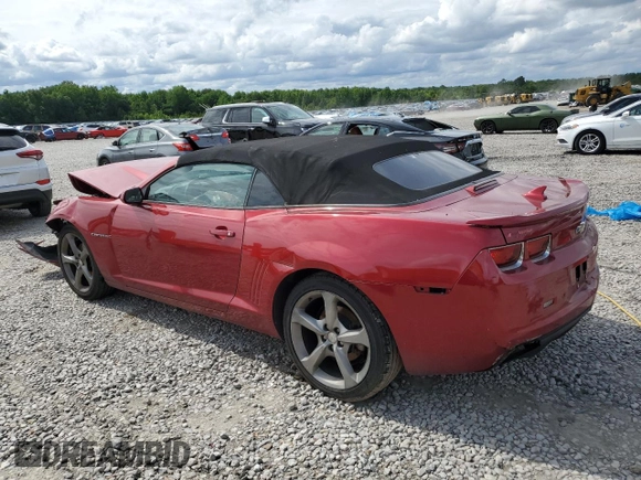 2013 Chevrolet Camaro LT with VIN 2G1FC3D37D9242621, listed as a Copart auction lot 58828725 with 139,648 mi miles and Salvage title. Bid and sale history available at DreamBid. Image 2.