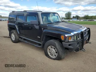 2008 Hummer H3 SUV with VIN 5GTEN13E188198551, listed as a Copart auction lot 75030714 with 119,728 mi miles and Clean Title. Bid and sale history available at carsss.com. Image 4.