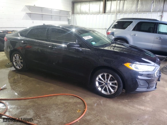 2019 Ford Fusion SE with VIN 3FA6P0HD7KR151262, listed as a Copart auction lot 47533685 with 112,920 mi miles and Salvage Title. Bid and sale history available at carsss.com. Image 4.