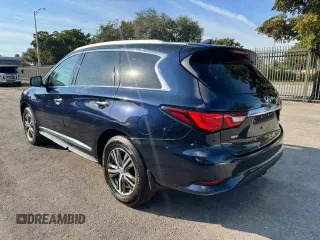 2019 Infiniti QX60 Pure z VIN 5N1DL0MM4KC561014, wystawiony jako Copart lot #63600595 z przebiegiem 177 089 mil mil oraz Szkoda całkowita • Salvage title. Historia ofert i sprzedaży dostępna na DreamBid. Obrazek 2.