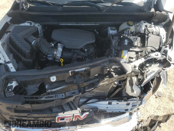 2021 GMC Acadia SLT with VIN 1GKKNMLS1MZ223152, listed as a Copart auction lot 52554665 with 61,924 mi miles and Salvage title. Bid and sale history available at DreamBid. Image 14.