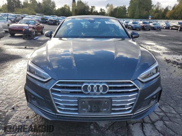 2018 Audi A5 Sportback Prestige z VIN WAUFNCF56JA079425, wystawiony jako Copart lot #71785074 z przebiegiem 38 759 mil mil oraz Szkoda całkowita • Salvage title. Historia ofert i sprzedaży dostępna na DreamBid. Obrazek 5.